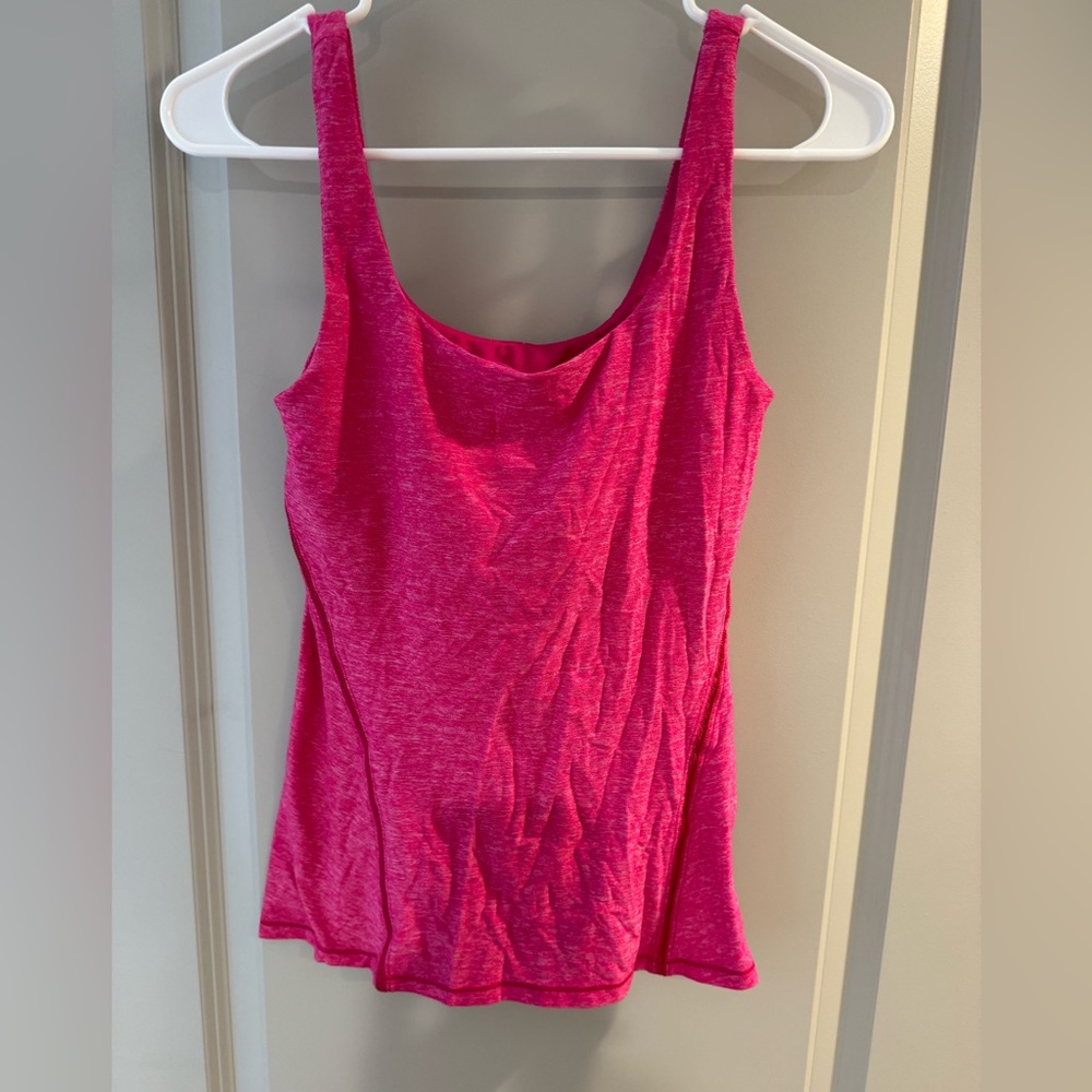Lululemon pink workout talk